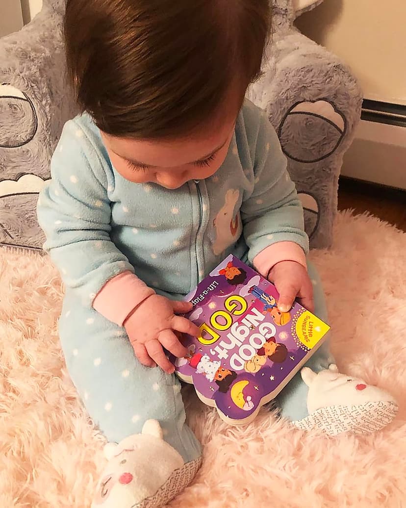 Good Night, God - Lift-a-Flap Board Book Gift for Easter Basket Stuffer, Christmas, Baptism, Birthdays Ages 1-5 (Little Sunbeams) 1680523759