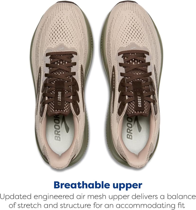 Brooks Men’s Ghost 17 Neutral Running Shoe