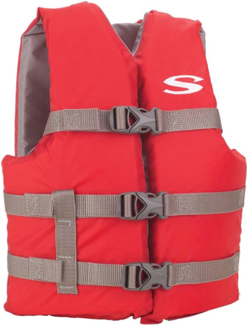 Stearns Kids Life Vest, USCG Approved Type III Life Jacket for Children Under 90lbs, Youth PFD for Boating, Swimming, Watersports, Pool, Beach, & More