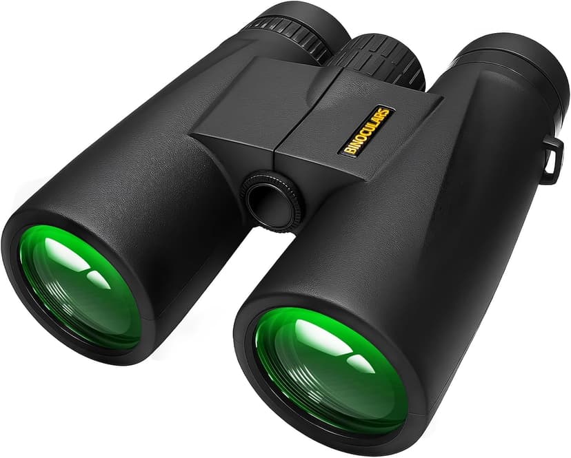 Asacam 10x42 HD Binoculars for Adults, BAK4 Prism Waterproof Lightweight Binoculars with Low Light Vision for Bird Watching, Hunting, Hiking, Travel, Cruise