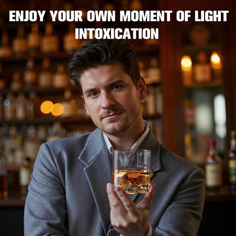 Old Fashioned Whiskey Glasses Set 2-Pack with Gift Box, Ideal Retirement Gifts for Men & Cocktail Glasses for Celebrations