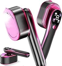 Travel Steamer for Clothes, 1200W Portable Handheld Steamer for Clothes, Portable Steam with LCD Display, 10s Fast Heat-Up, 2-in-1 Powerful Wrinkle Remover for Home & Travel