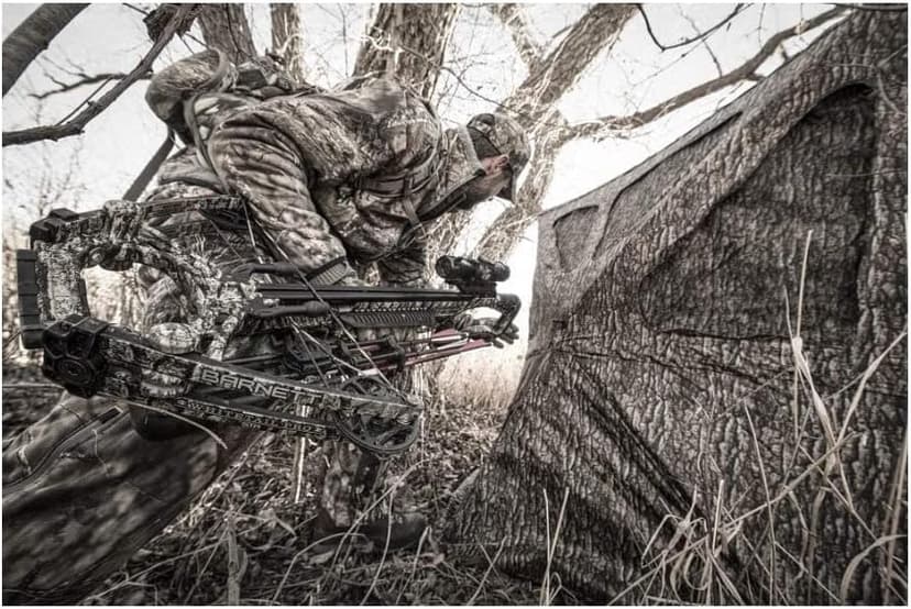 Barnett Whitetail Pro STR Crossbow, with 4x32mm Multi-Reticle Scope, Arrows, Lightweight Quiver