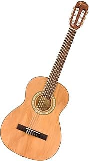 Fender FA-25N 3/4 Size Nylon String Acoustic Guitar, Beginner Guitar, with 2-Year Warranty, Perfect Beginner Guitar for Kids that is Easy on Fingers, Includes 3 Months of Free Lessons, Natural