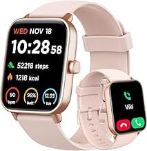 Smart Watch for Women Android & iPhone, Alexa Built-in, IP68 Waterproof Activity Fitness Tracker with Bluetooth Call (Answer/Make), 1.8" Smartwatch with Heart Rate/SpO2/Sleep Monitor, 100+ Sports Mode