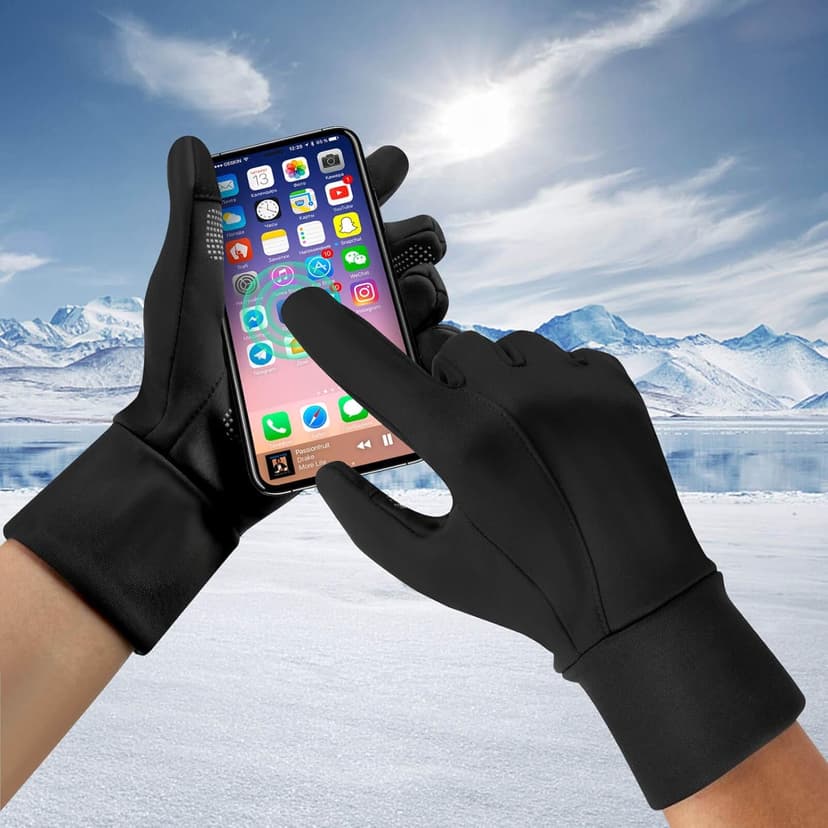 FanVince Winter Gloves Touch Screen Water Resistant Windproof Thermal for Running Cycling Driving Hiking for Men Women