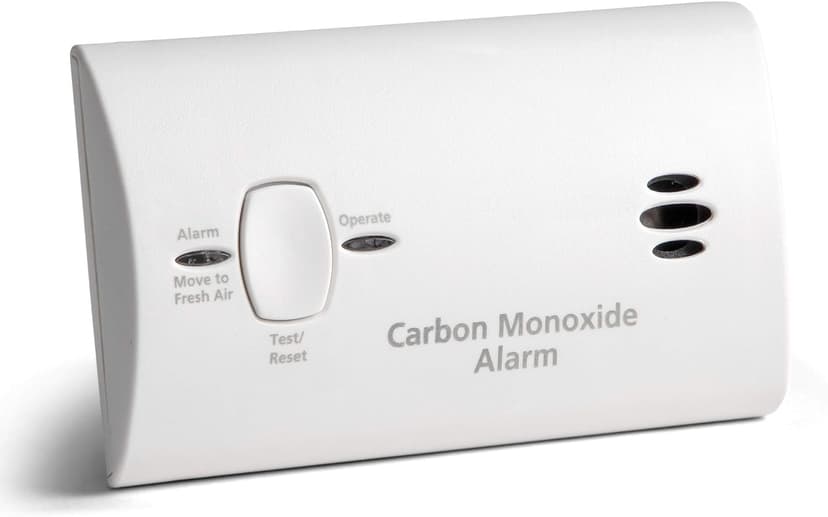 Kidde Carbon Monoxide Detector, AA Battery Powered, Portable for Travel or Home, 85 dB Alarm, LED Status Indicators, 3rd Edition