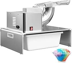 VNN Commercial Shaved Ice Machine - Electric Snow Cone Machine, Suitable for Party Activities, Family Gatherings, Events
