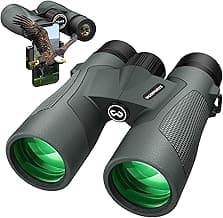 WOSPORTS 10x42 Binoculars for Adults - IP67 Waterproof Binoculars for Bird Watching, Camping, Hiking