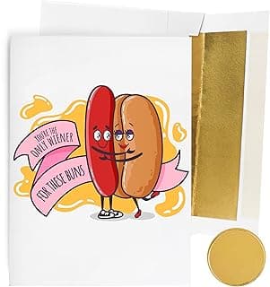 GIFTING GIGGLES Funny Romantic Joke Card for Boyfriend Husband or Lover | Naughty Gift for him | Anniversary, Birthday, Valentine’s Day, Fathers Day, Appreciation | 30th 40th 50th 60th 70th 75th