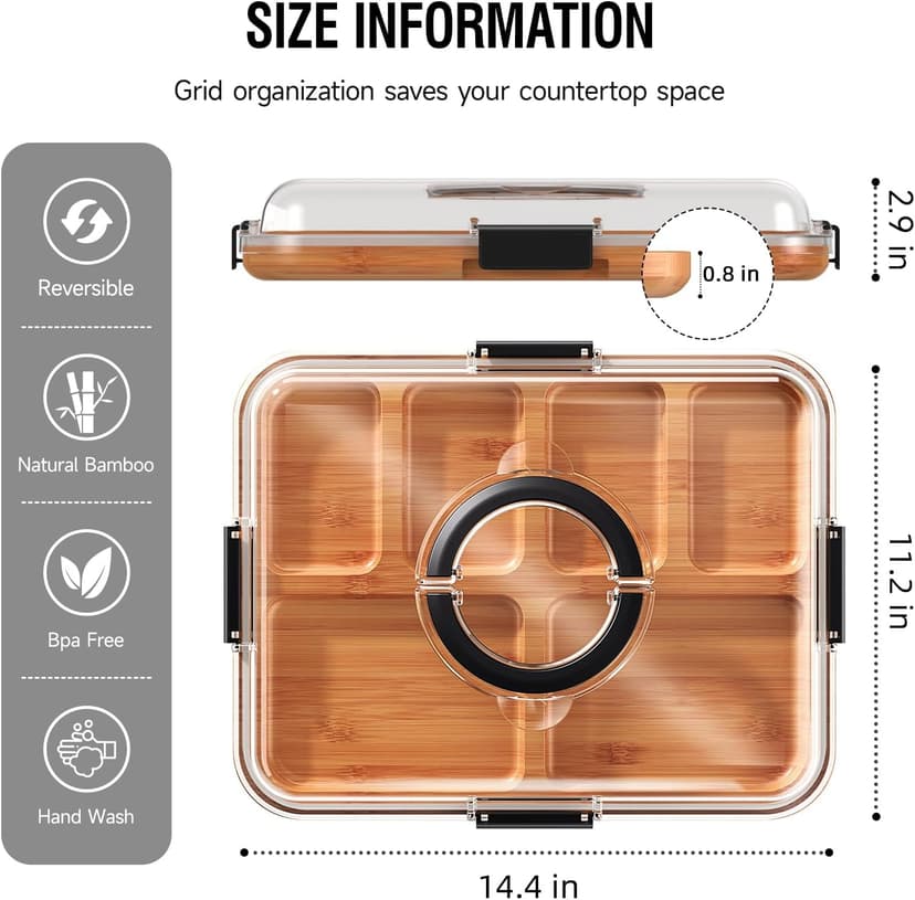 Clear Lid Keeps Food Fresh, Travel Portable Board for Kitchen, Picnic and Party, House Warming Gifts New Home Renmxj Portable Charcuterie Boards with Lid, Cheese, Veggie & Snack Tray B0DCK32SXQ