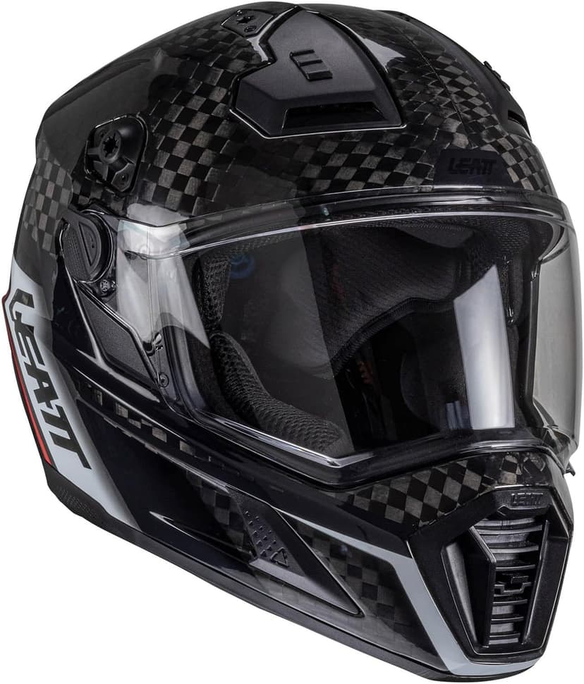 Leatt Helmet Kit ADV 9.5 Carbon with Free 4.5 Iriz Goggles & Bag - Ultimate Adventure Bundle - Lightweight Carbon Fiber Off-Road & Street Helmet - 360 Turbine Safety Technology