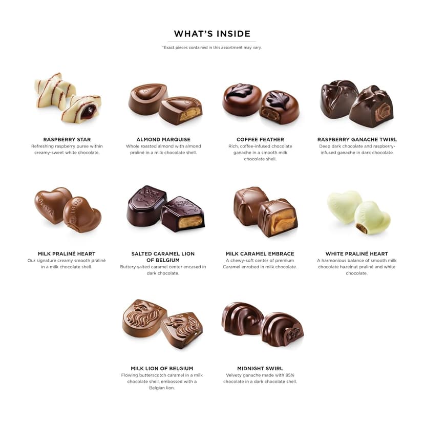 Godiva Chocolatier Thank You Ribbon 18-Piece Assorted Chocolate Gift Box – Gourmet Chocolate Candy Variety Pack – Dark Caramel, Milk Chocolate, Nuts– Gift Basket for Father’s Day, Birthday and Anniversary