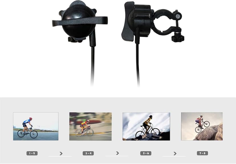 BalanceFrom Bike Trainer Stand Steel Bicycle Exercise Magnetic Stand with Front Wheel Riser