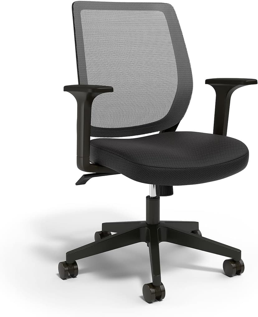 Staples Ergonomic Task Chair, Mesh, Ergonomic, Adjustable Height, Swivel