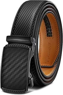 BULLIANT Men's Belt,Slide Ratchet Belt Adjsutable For Men Suit Casual Jeans Gift Boxed,Trim To Fit