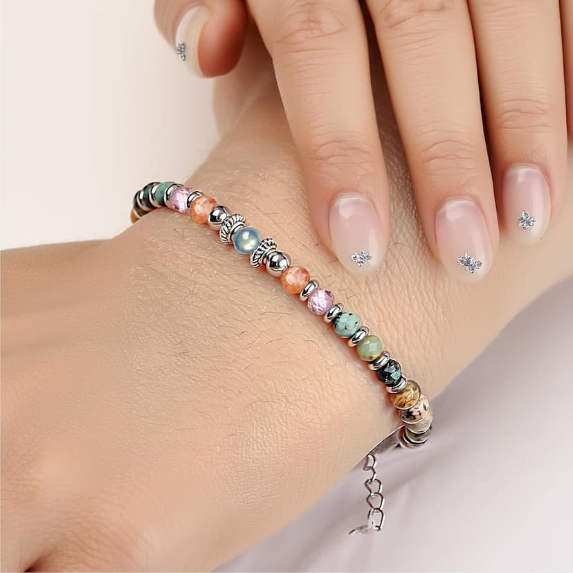 Christmas Stocking Stuffers Mothers Day Birthday Graduation Gifts Ideas Bracelets for Her Women Gifts for Women Moonstone Bracelet Meaningful Present B0FT3V1SVT