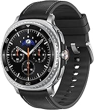 Samsung Galaxy Watch 8 Classic (2025) 46mm Bluetooth Smartwatch, Cushion Design, Rotating Bezel, Quick Button, Sleep Coaching, Running Coach, Energy Score, Black [US Version, 2 Yr Warranty]