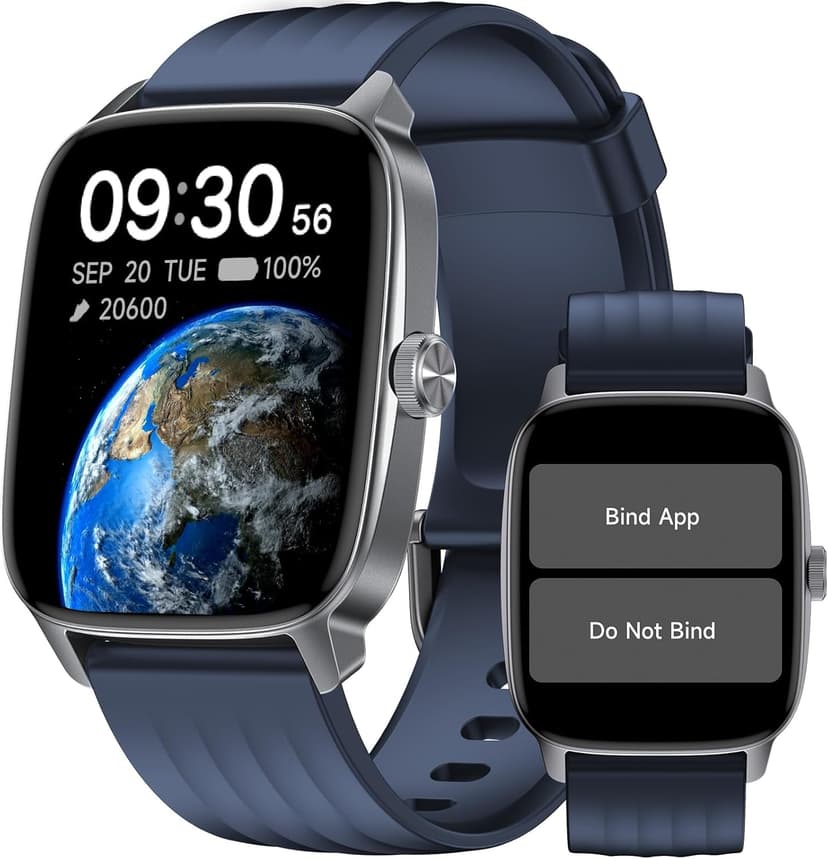 DAVIKO Pedometer Watch Senior Friendly No App/Phone Required, Waterproof Fitness Tracker Watch with Step Counter Calories/Sleep Tracker for Walking Running for Men Women