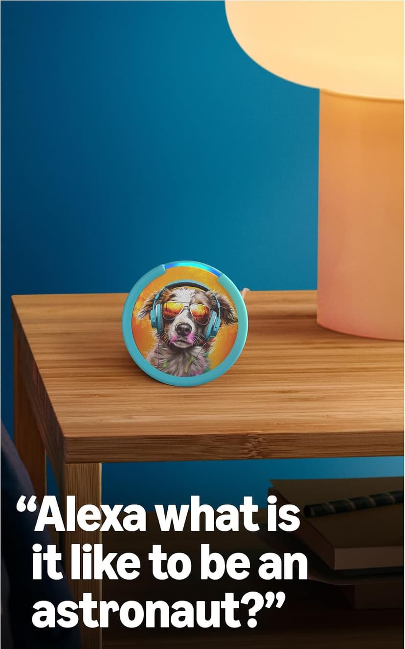 Amazon Echo Pop Kids (newest model), Enjoy age-appropriate audiobooks, sleep routines and Alexa+ experiences to create and learn, Disney Princess design B0CB9PF1N6