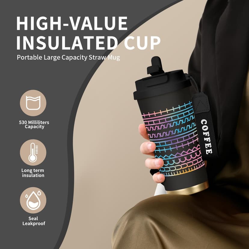 White Elephant Gifts for Adults, 18 oz Insulated Mug,F This S Coffee Cup, Hidden Message Coffee Mug, Unique Office Prank Gag Christmas for coworkers B0FZTPDL3F