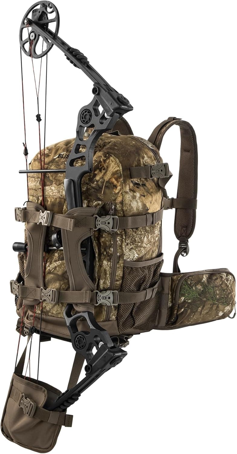BLISSWILL Hunting Backpack Hunting Day Pack with rifle holder Hunting Gear Accessories gift for men(Timbreon camo)