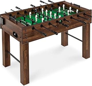 Best Choice Products Full Size 54 Inch Regulation Foosball Table for Home, Game Room - Includes 2 Balls, 2 Cup Holders
