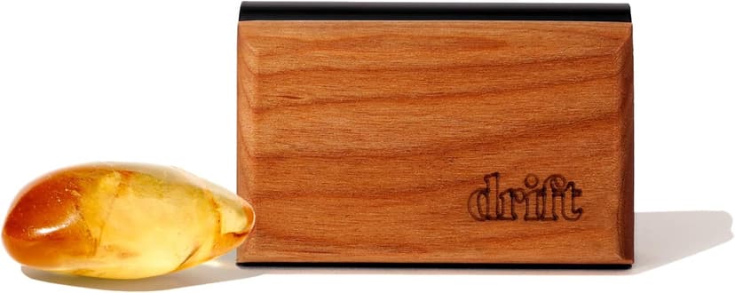 Drift Car Air Freshener - The Original Wood Air Freshener - Car Odor Eliminator - Long Lasting Scent - Auto Accessories - Metal Clip - Essential Oils - Clean Ingredients - Amber Scent Starter Kit B0C1HCCK2T