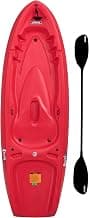 Lifetime Recruit Youth Kayak, 6.5 Ft, Paddle Included, Ages 5+, Red