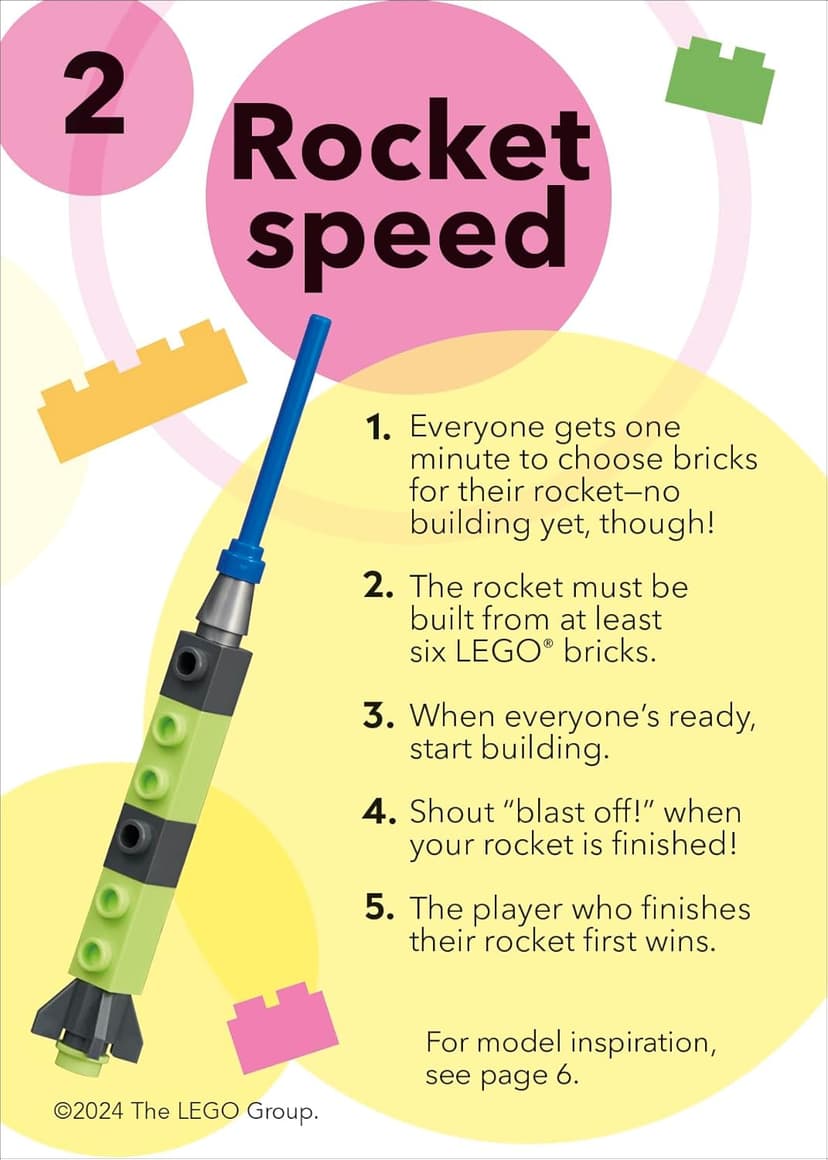 LEGO Fun Family Challenges: 50 Boredom-Busting Ideas to Build and Play