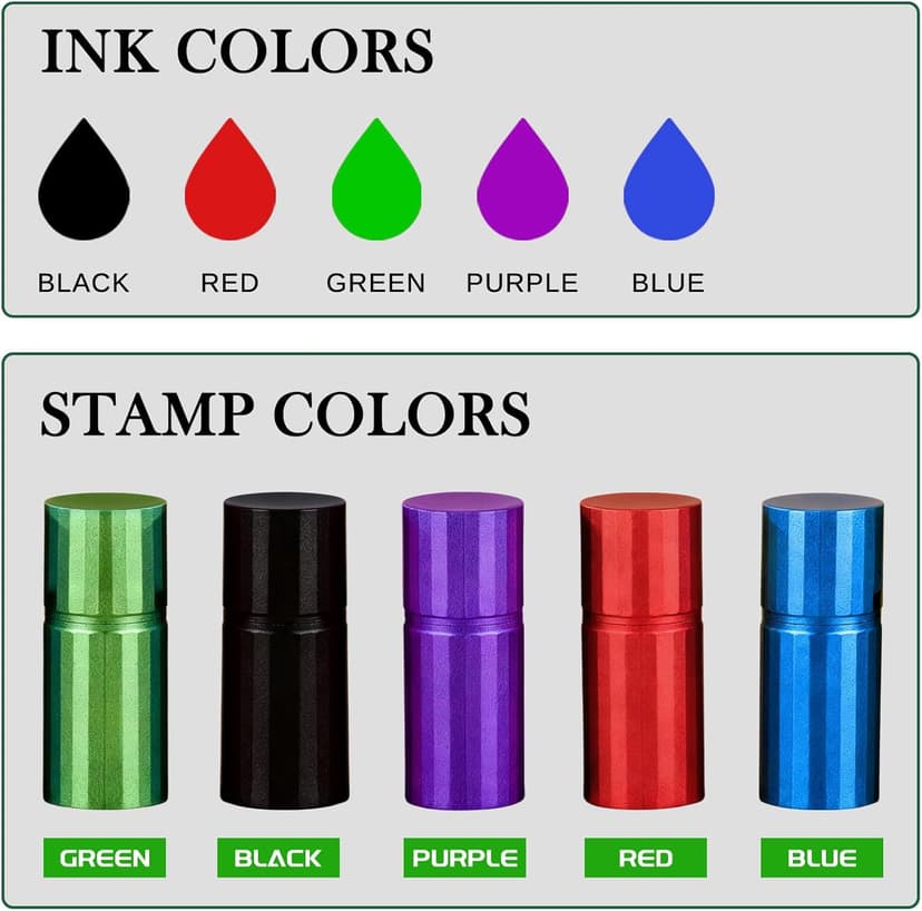 Golf Ball Stamp Personalized - Custom Monogram Logo & Name Marker with Durable Waterproof Ink, Reusable Stamper for Golfers, Men, Women Gifts, Unique Golf Accessories for Retirement, Birthday, Party