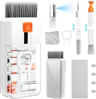 Electronics Deep Cleaning Reusable Brush Tool, Screen-Safe Spray, for iPhone iPad Macbook Airpod Camera, Gaming Accessories Ordilend Keyboard Cleaner & Laptop Cleaning Kit, All-in-1 for Computer PC B0C2VBXRYG