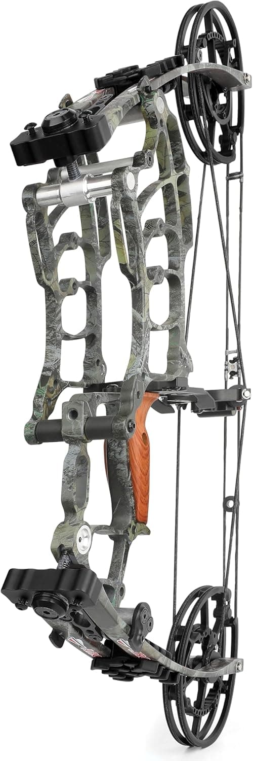 Archery Dual-use Compound Bow Set for Arrows and Steel Ball,30-65lbs Adjustable,Hunting Bows,Short-Axis Compound Bow,for Outdoor Hunting Target Shooting Practice