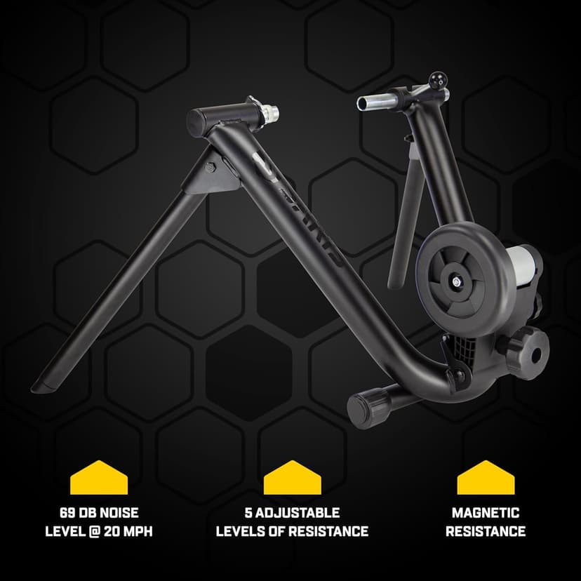 Saris Mag and Mag Plus Indoor Bike Trainer, Magnetic Resistance, Compatible with Zwift App