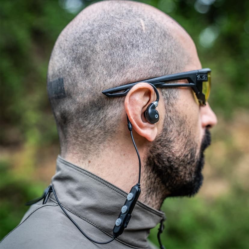 EARMOR Electronic Shooting Ear Protection Bluetooth 5.4, Shooting Ear Buds NRR 26dB Noise Cancelling & 6X Sound Amplication