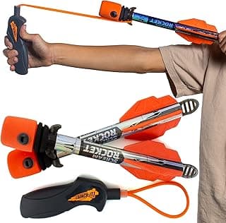 Toy Rocket Launcher for Kids: Outdoor Toys Slingshot Rocket Launchers - Best Gifts for Boys & Girls All Ages - Fun Stocking Stuffers for Kids & Teen Boy Gifts for 8 9 10 11 12 Year Old Boys Gift Idea