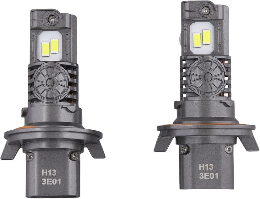 Termitor 2026 Upgraded 90,000LM 9008 H13 Bulbs, 12X Ultra-Bright, 6500K Pure White H13/9008 Light Conversion Kits, Easy Plug-N-Play Installation, IP68 Waterproof, Pack of 2