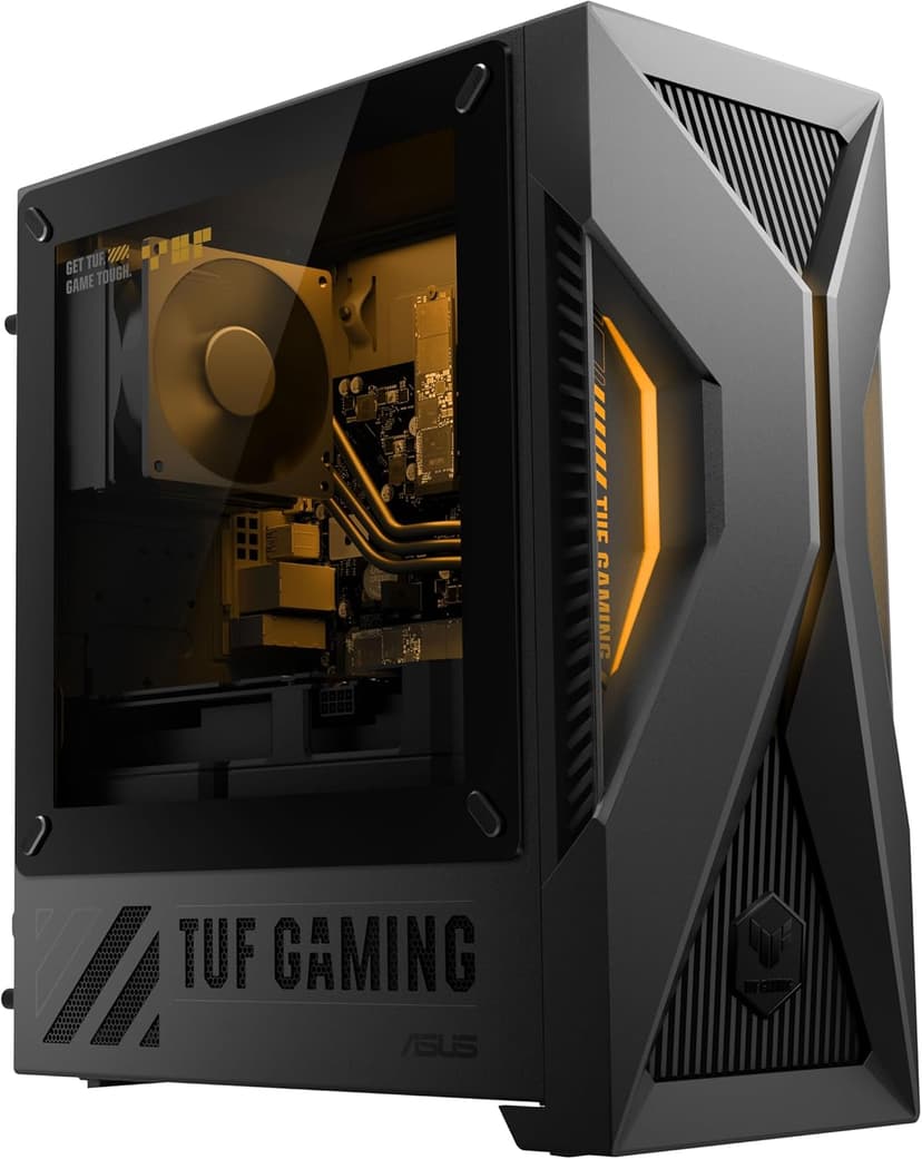ASUS TUF T500 (2025) Gaming Desktop PC, Intel® Core™ i5-13420H Processor, NVIDIA® GeForce RTX™ 5060Ti, 1TB M.2 NVMe™ PCIe® 4 SSD, 16GB DDR5 RAM, Windows 11 Home, T500MV-MS564Ti