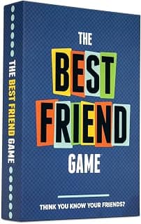 DSS Games The Best Friend Game: Think You Know Your Friends? [A Party Game | Card Game for Adults & Teens for Friends | Birthday Gift | Game Night]