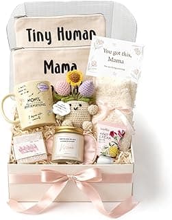 Postpartum Mama Essentials, Pregnancy Gift for First Time Mom To Be Gift for Expecting Moms MHSMHL New Mom Gifts - New Moms Care Package After Baby With Mug B0GFDT4DNQ