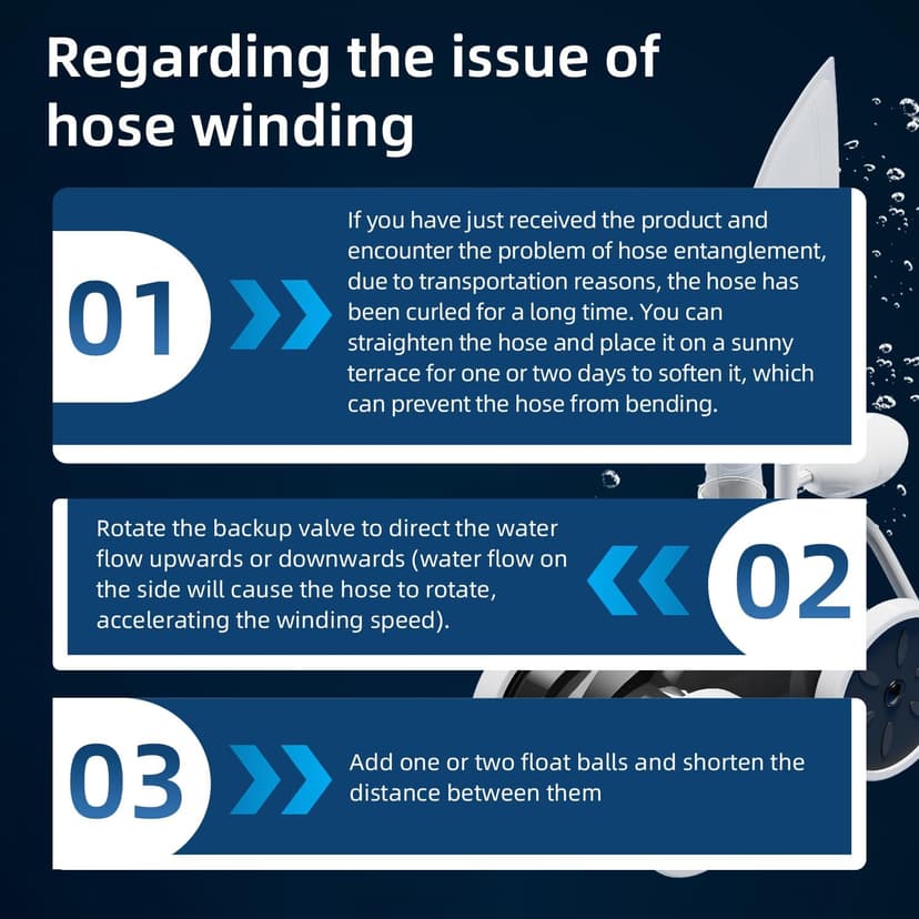 MAKHOON Upgrade Pool Pressure Side Sweeper: Professional Solution for Cleaning Your Swimming Pool (Four Wheels are Better Than Three) Need 1.5" Female Thread Pool Booster Pump Inlet, 4 Bar Pressure