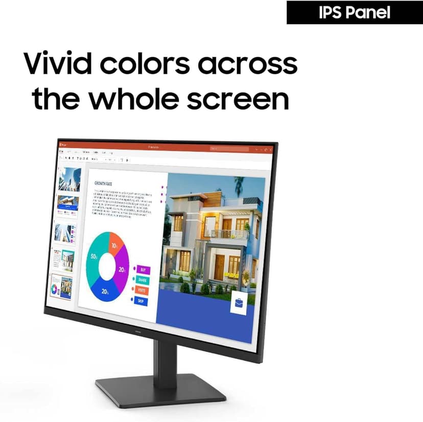 Samsung 27" S3 (S32GF) FHD High Resolution 120Hz Monitor with IPS Panel, Flicker Free, Eye Saver Mode, LS27F320GANXZA, 2025