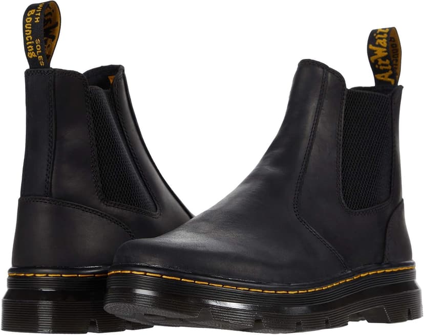 Dr. Martens unisex-adult Embury Leather Chelsea Boot