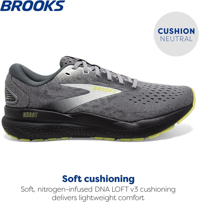 Brooks Men’s Ghost 16 Neutral Running Shoe