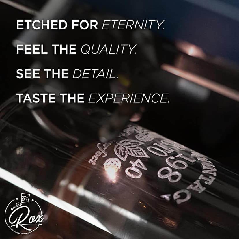 On The Rox Drinks Grandma and Grandpa Gifts - 17oz Grandma's and 11oz Grandpa's Sippy Cups, Set of 2- Gift Wine and Whiskey Glasses - Gift Ideas for First-Time Grandmother or New Grandparents