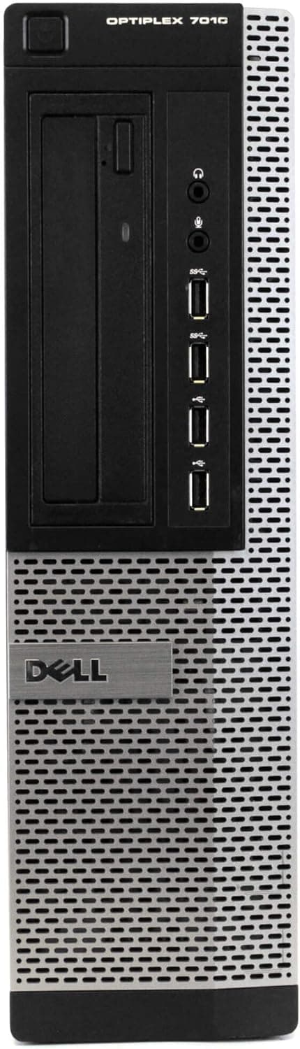 Dell Desktop Computer Package Compatible with Dell Optiplex 7010 Intel Quad Core i5 3.2GHz, 8GB Ram, 500GB HDD, 19-inch LCD, DVD, WiFi, Keyboard, Mouse, Windows 11 Pro (Renewed)
