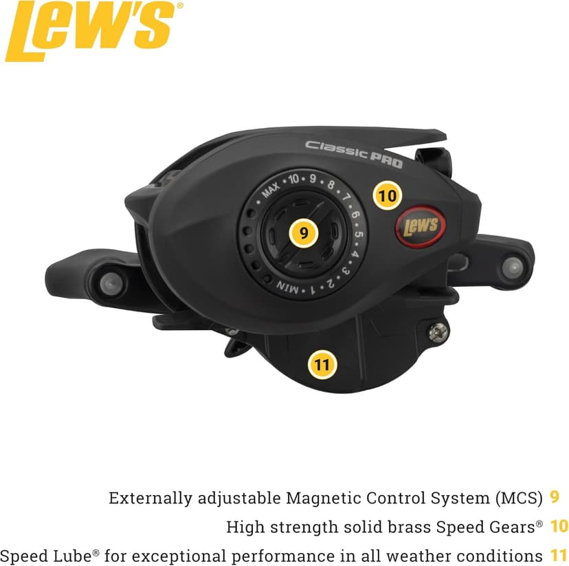 Lew's Classic Pro Speed Spool SLP Baitcast Reel
