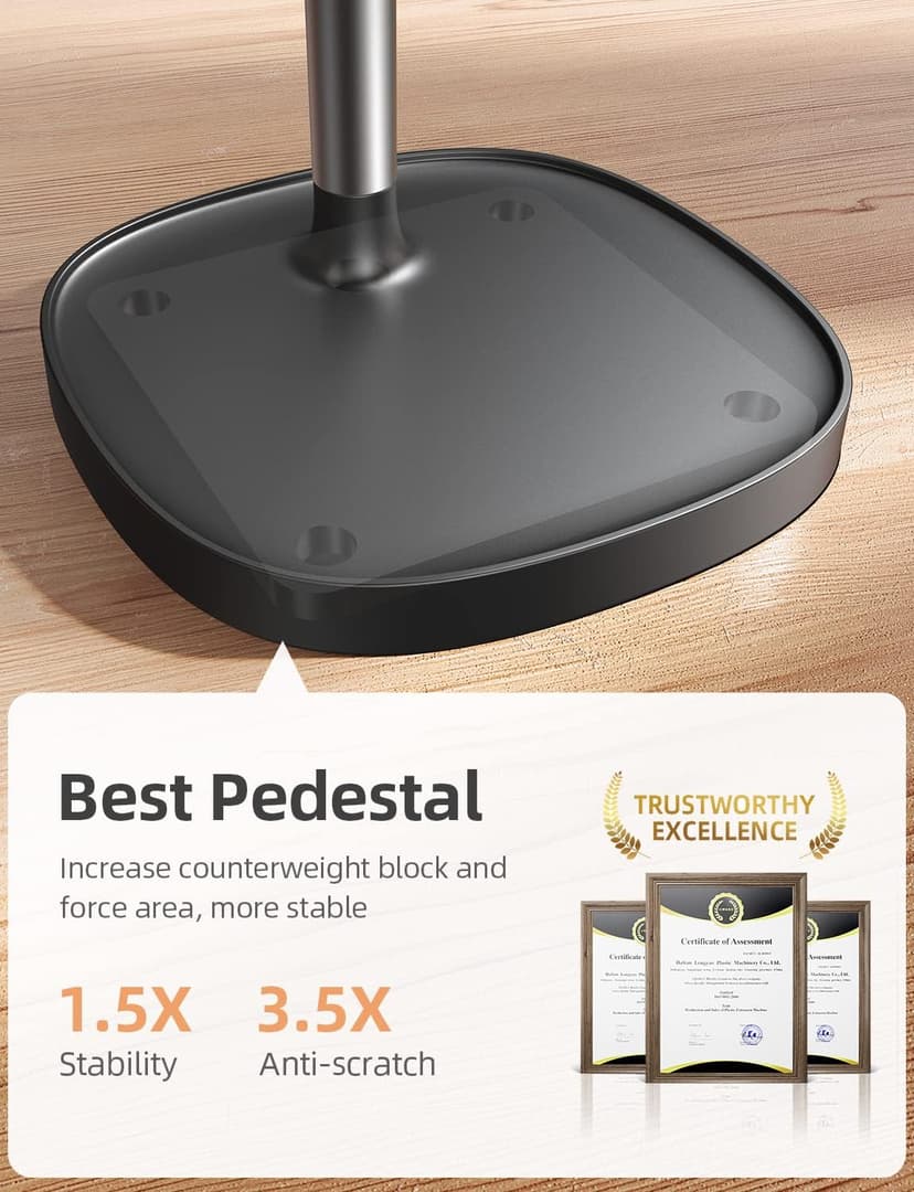 Office Gifts for Women, iPhone Stand, Gadgets for Men, Office Decor, Gaming Desk Accessories for Samsung Fold 8, Switch, iPad LISEN Cell Phone Stand Phone Holder for Desk, Office Decor Gadgets for Men B07Z82895W