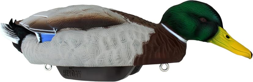 HEYDAY Mallard Position Pack #2 Duck Decoys Ultra-Light 100% HydroFoam | Durable, Realistic Design | 6 Pack of Duck Hunting Decoys