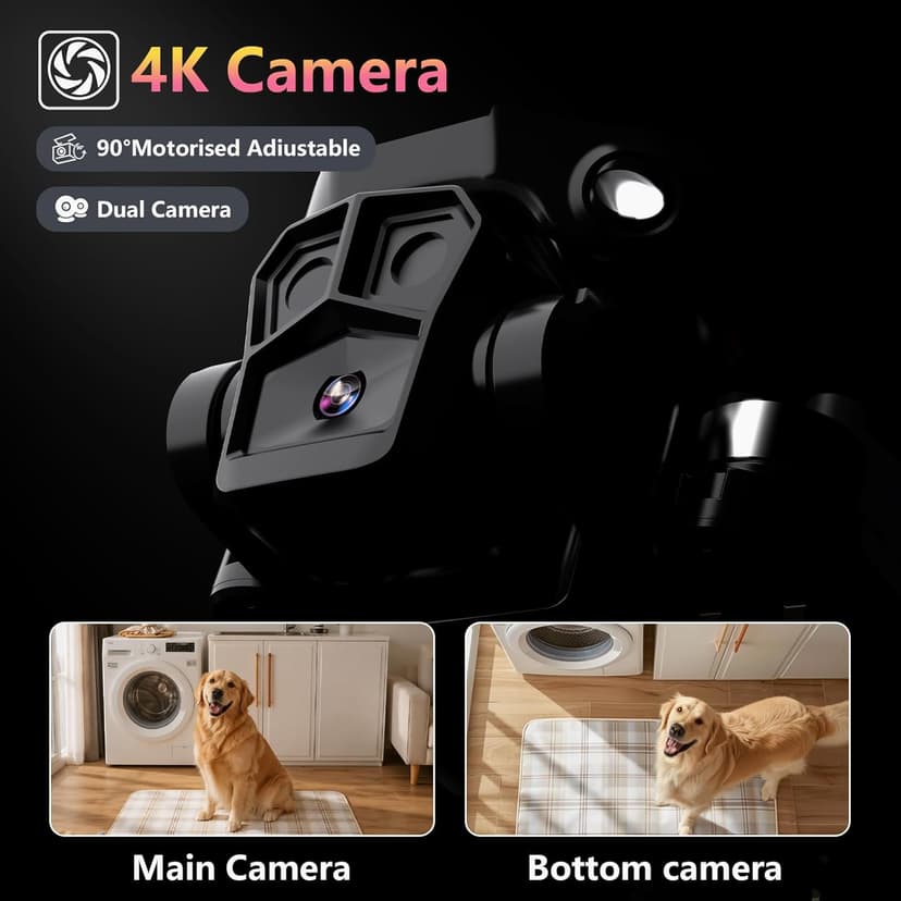 Drone with Camera for Adults 4K LCD Screen RC FPV Drone with Brushless Motor Live Video UHD, Drones for Adult Foldable Mini Quadcopter for Beginner 360° Flips, Support 32G SD Card MAX Under 250g Gifts